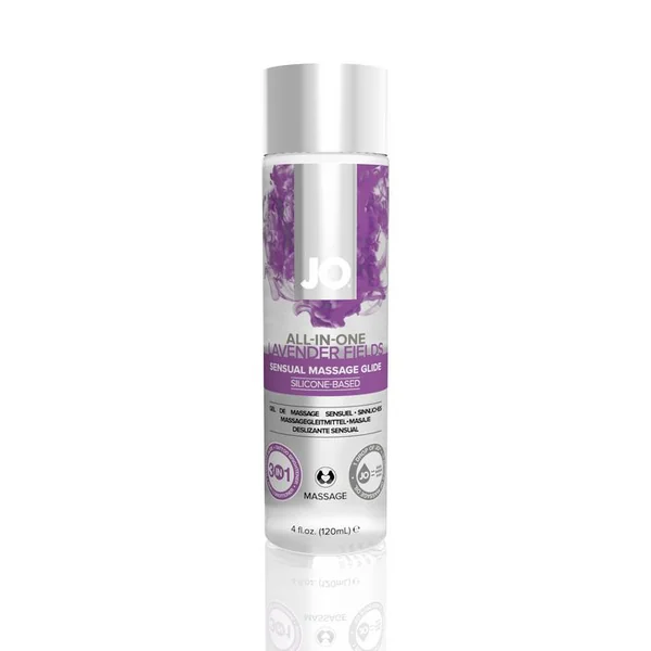 JO ALL IN ONE MASSAGE GLIDE LAVENDER 4 OZ (Out Mid Jul)