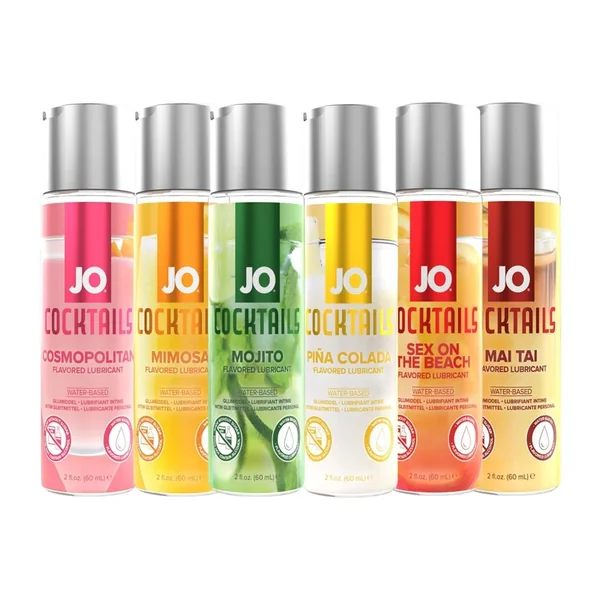 JO Cocktails Water-Based Flavored Lubricant 2 oz (60 mL) – 3 Flavors!