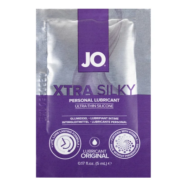 JO Xtra Silky Ultra-Thin Silicone Lubricant 5ml Sachet