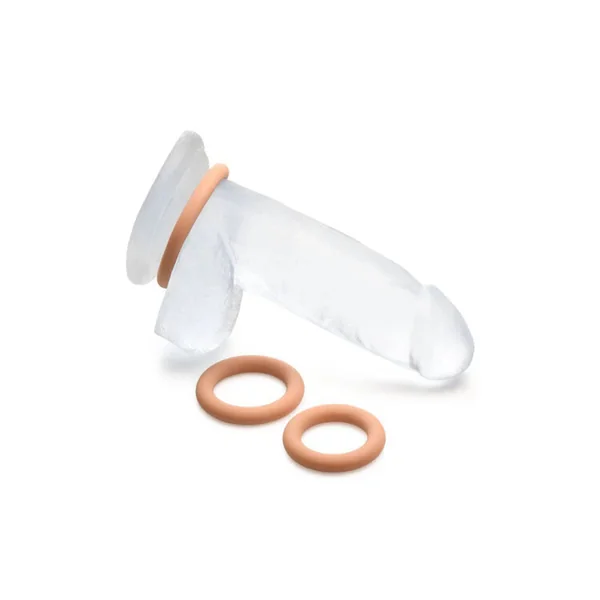 Jock Silicone Cock Ring Set of 3- Medium