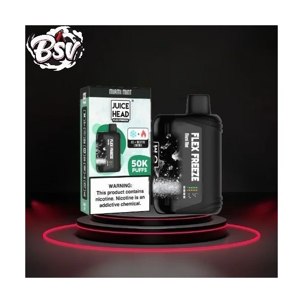 Juice Head Flex Freeze Disposable 50k Miami Mint