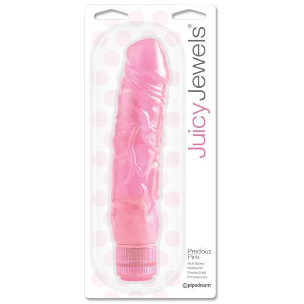 Juicy Jewels Precious Pink Vibrator – Pink