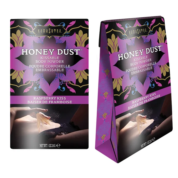 Kama Sutra Honey Dust - Raspberry Kiss 1oz