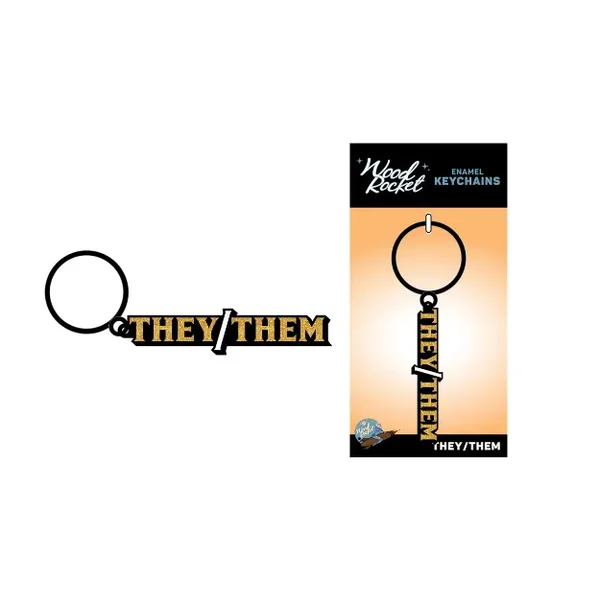 KEY CHAIN – THEY/THEM