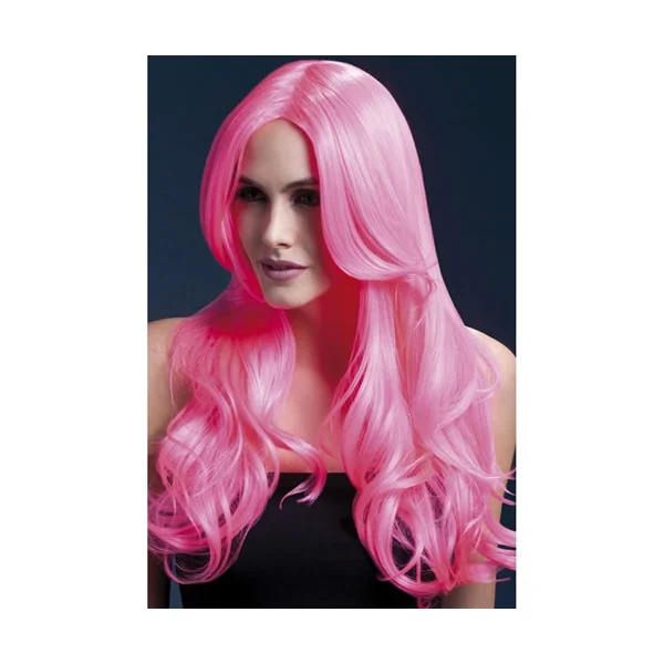 Khloe Wig - Neon Pink