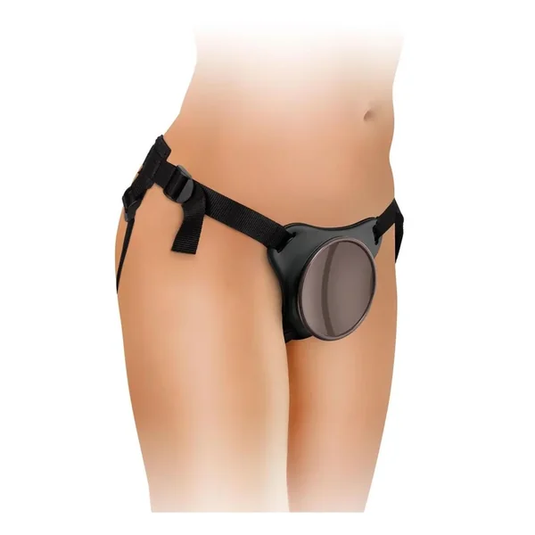 King Cock Elite Comfy Body Dock Harness System – Black