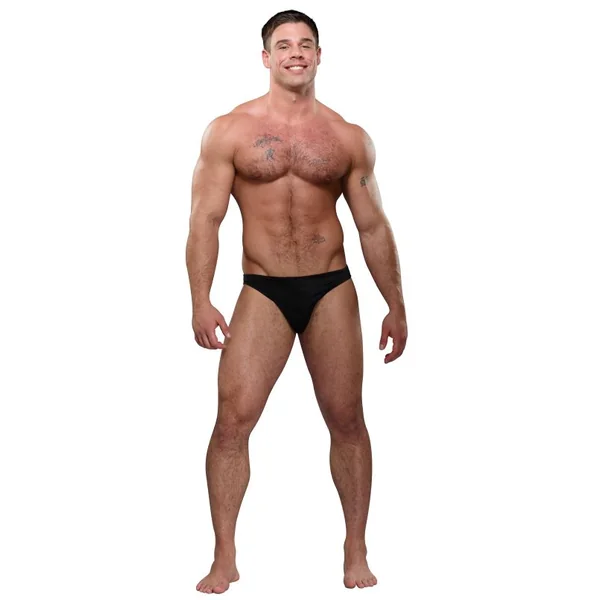 KISS MY HEART BIKINI BLACK O/S