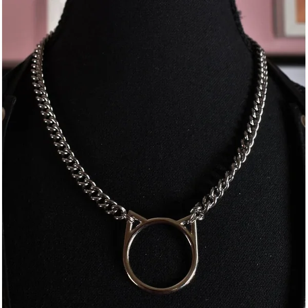 Kitty Ring Necklace