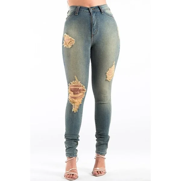 Kylie Skinny Jean in Sand