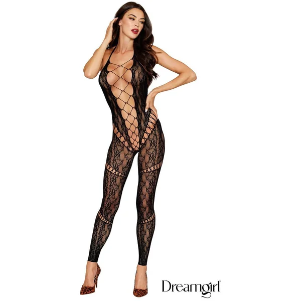 Lace Bodystocking by Dreamgirl
