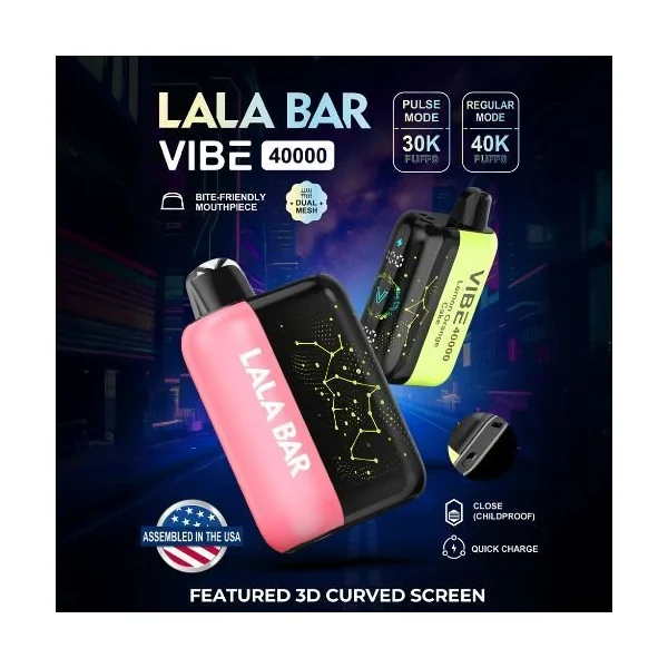 Lala Bar 40k Disposable Strawberry Watermelon