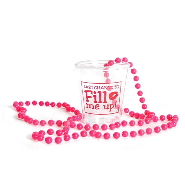Last Chance To Fill Me Up Shot Glass Necklace