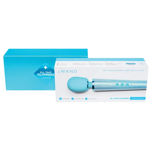 Le Wand All That Glimmers Massager - Blue