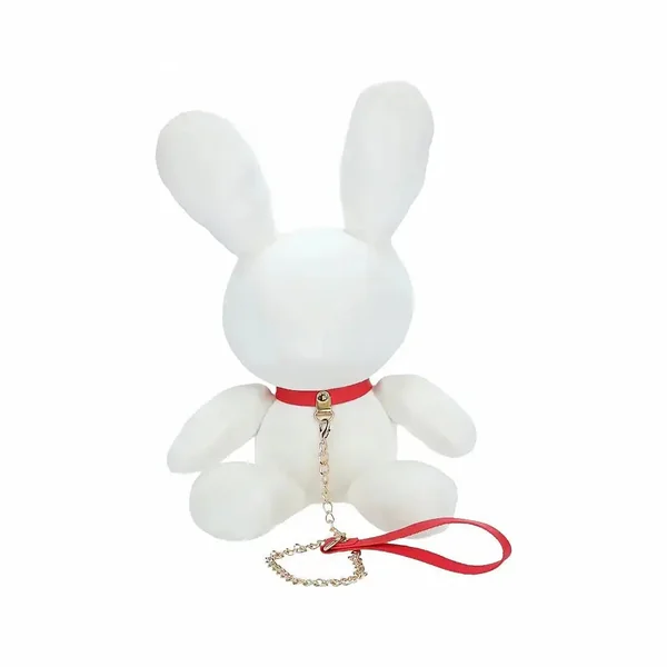 Leashed Velvet Rabbit Stuffed Animal