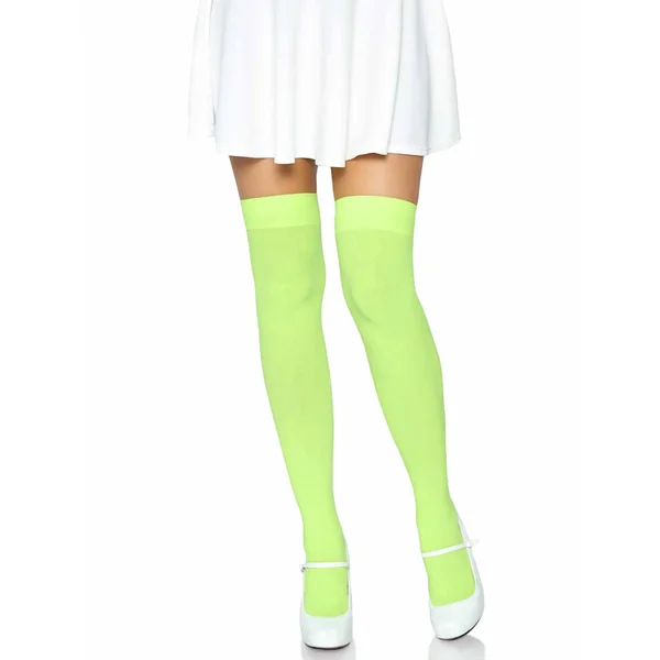 Leg Avenue – Stocking Nylon Over-Knee – Neon Green