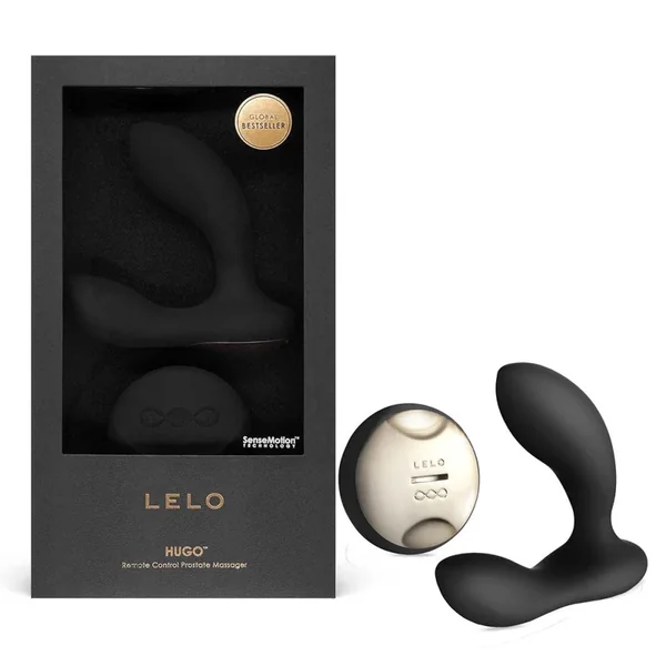LELO Hugo Remote Control Prostate Massager – Black