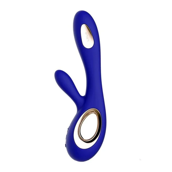 Lelo soraya wabe blue vibrator smooth luxury top quality stimulation clit g-spot sex toy