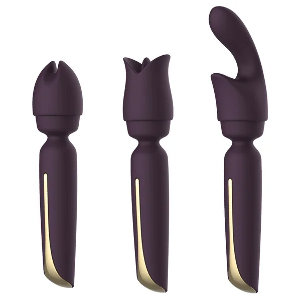 Leto Cruella Super Wand Vibrator & Head Attachments