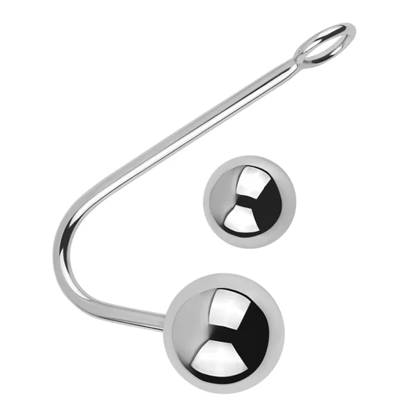 Leto Metal Anal Hook With 2 Interchangeable Balls