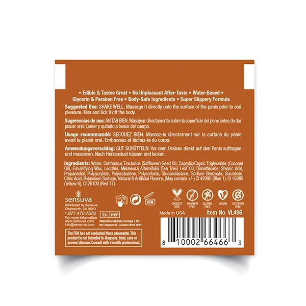 Lic O Licious Oral Delight Cream – 6ml Packet Salted Caramel