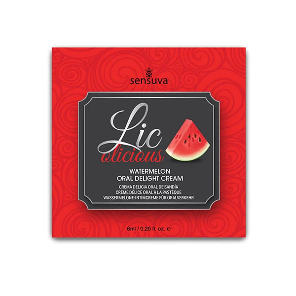 Lic O Licious Oral Delight Cream - 6ml Packet Watermelon