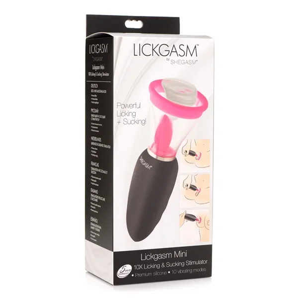 Lickgasm Mini 10X Licking & Sucking Stimulator