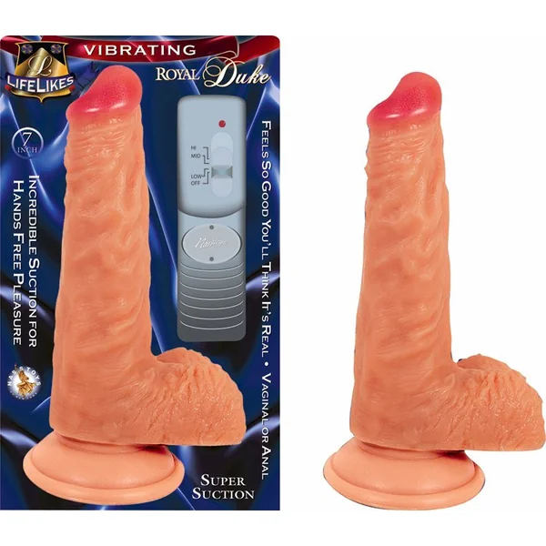 LIFELIKE ROYAL DUKE VIBRATING