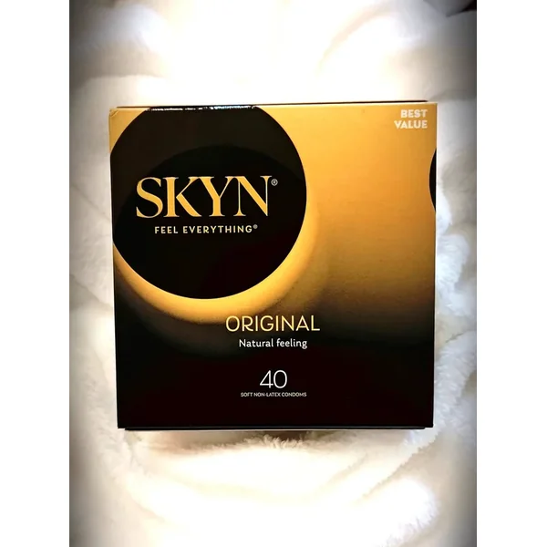 LifeStyles Skyn Original 40 Non Latex Natural Feel Condoms Retail Pack