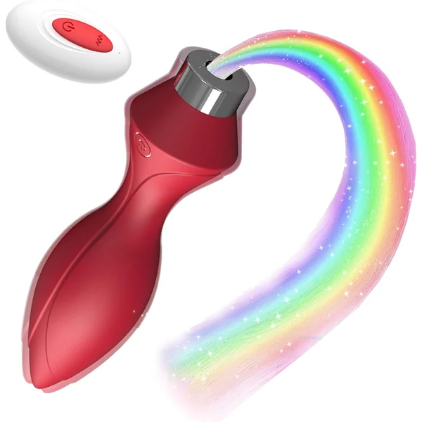 Light Up Butt Plug Vibrator with 10 Vibrations