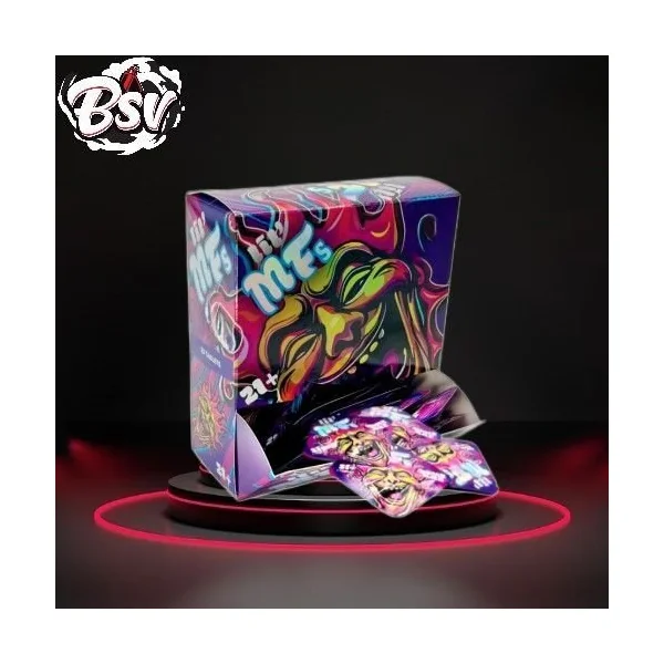 Lil MF Mushroom 4ct Extract Tablets 10pk Display Wild Grape