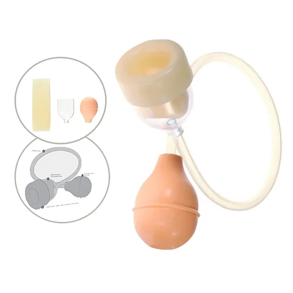 Linx Word Of Mouth Pump Penis Head Masturbator Clear