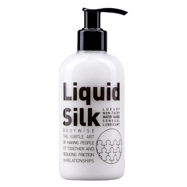 Liquid Silk Luxury Non - Tacky Water - Based Sensual Lubricant