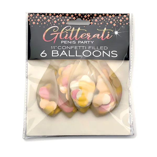 Little Genie – Glitterati Penis Confetti Balloons