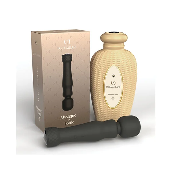Lola Milani Mystique Wand w/Taupe Bottle - Black