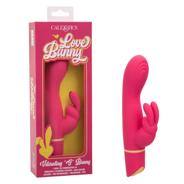 LOVE BUNNY VIBRATING G” BUNNY PINK “