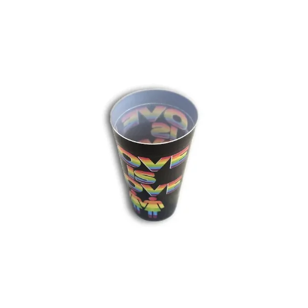 Love Is Love Rainbow Cup – Plastic