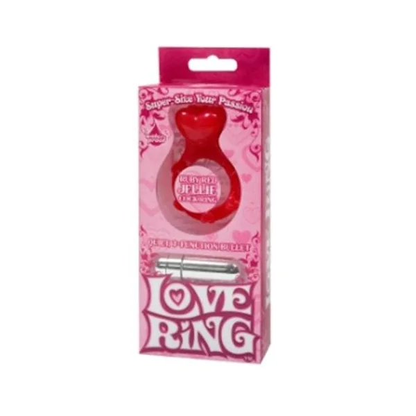 Love Ring - Ruby Red