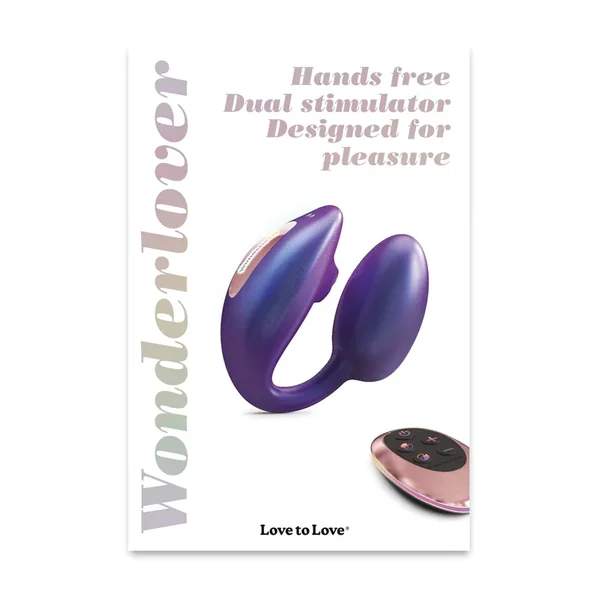Love to Love Wonderlover Dual Stimulator – Iridescent Night