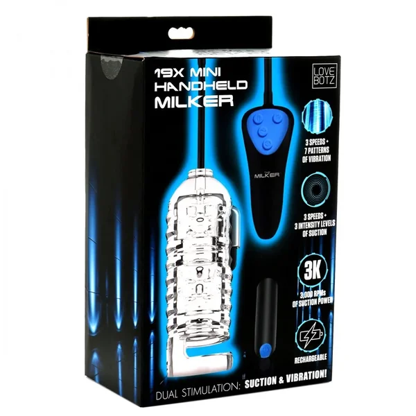LoveBotz 19X Mini Handheld Milker