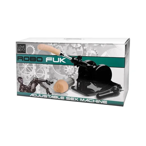 LoveBotz Rob FUK Adjustable Position Portable Sex Machine – Black
