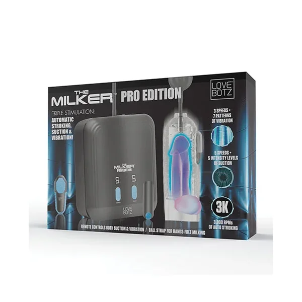 Lovebotz The Milker Pro Edition – Clear