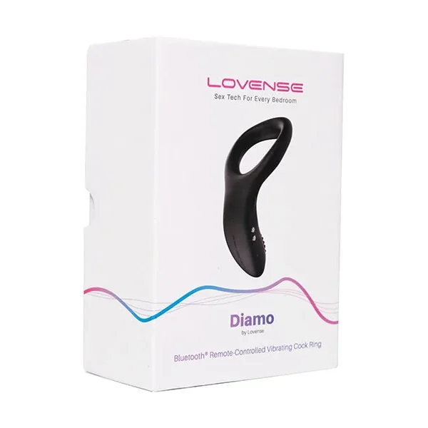 Lovense Diamo Cock Ring – Black