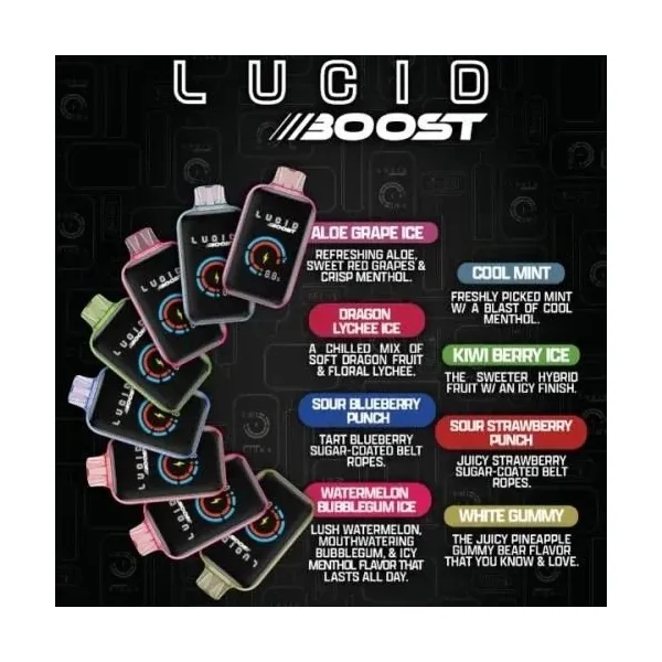 Lucid Boost 20000 Puff Disposable Java Granola