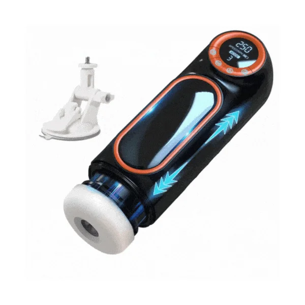 Lurevibe - Intruder 1.0 - Fully Automatic Men's Masturbator Inverted Aircraft Cup Adult