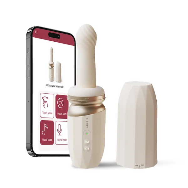 Lurevibe -Telescopic Dildo Sex Machine App Control With Hand Free Sucker