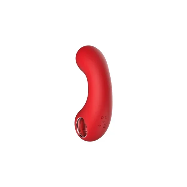 Luv Inc Cv77: Curved Vibrator, Red