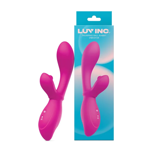 Luv Inc. Thumping Ball Rabbit - Pink