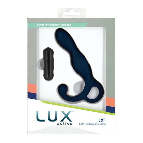 Lux Active LX1 5.75″ Silicone Anal Trainer – Dark Blue