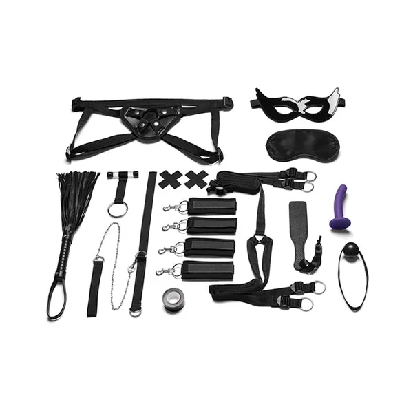 Lux Fetish Bondage In a Box-12 Piece Set