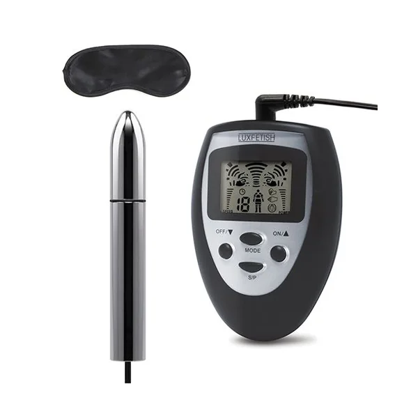 Lux Fetish Electro Sex Shock Wand With Remote